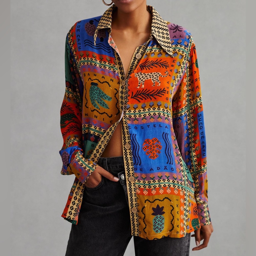 Farm Rio Buttondown